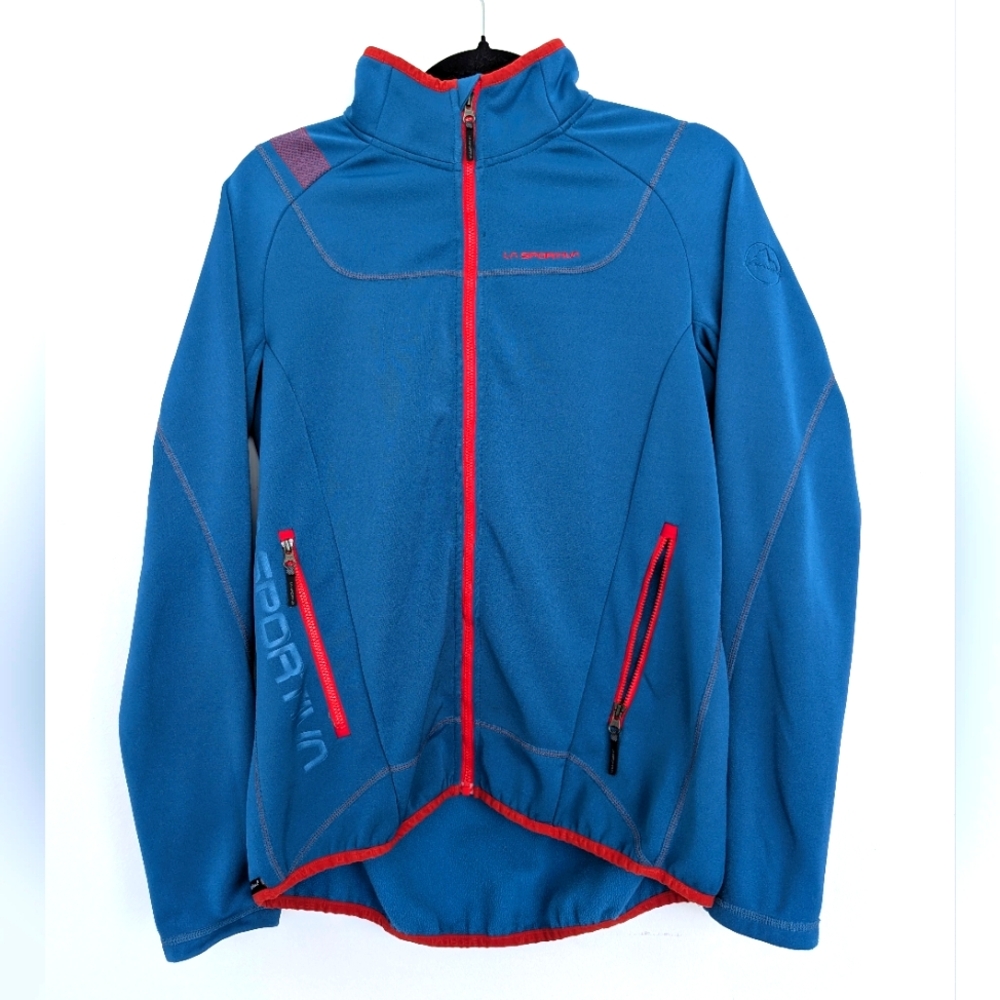 La Sportiva Women's Iris Jacket Sz M Contrast Colorblock Activewear TecStretch